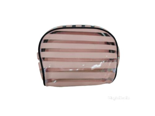 pink cosmetic bag